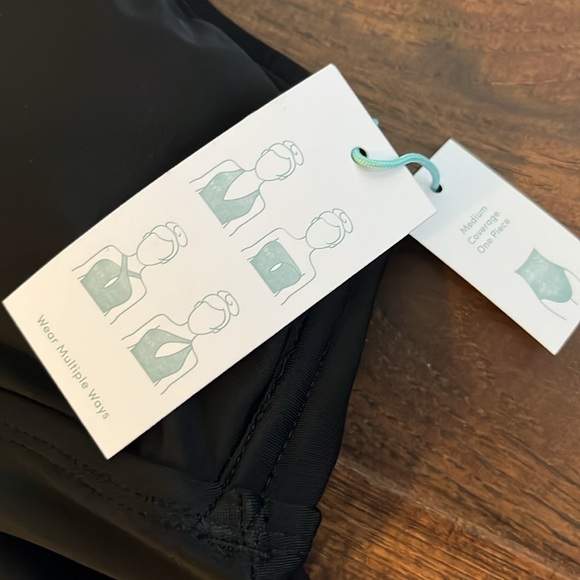 Kona Sol Women's Keyhole Cross Neck Medium Coverage One Piece Swimsuit Size S - Picture 13 of 14